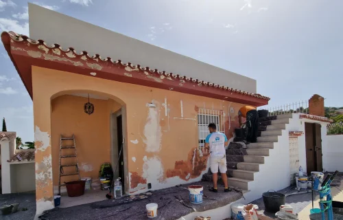 Alisado de paredes servicios de pintura Deco Reina